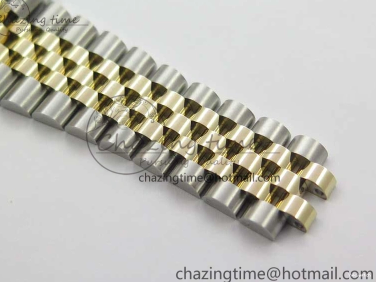 Best Bracelet Dial WWF Stick 126333 Edition 41 Makers YG Jubilee DateJust Wrapped Gold Wrapped SS SS A2836 on YG 0410
